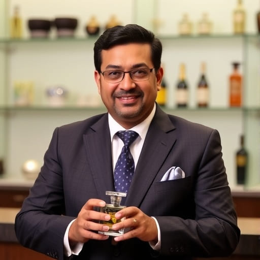 Master perfumer Rajiv Kapoor
