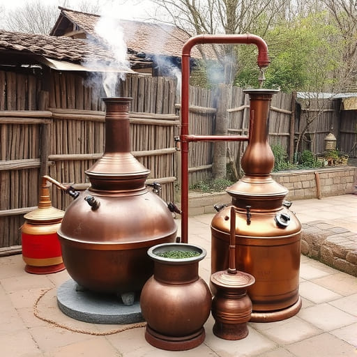 Hand blending perfumes at Scentopia