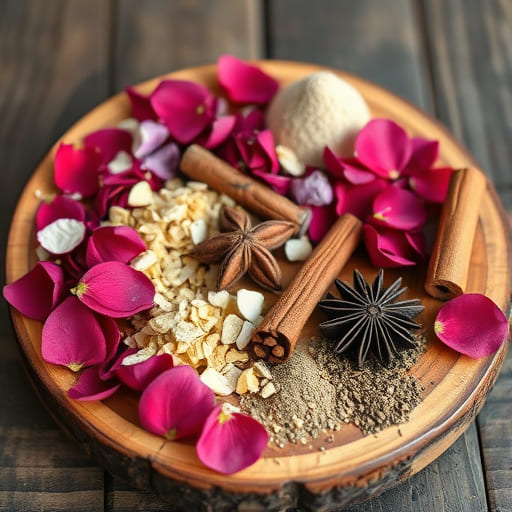 Perfume ingredients and extraction process